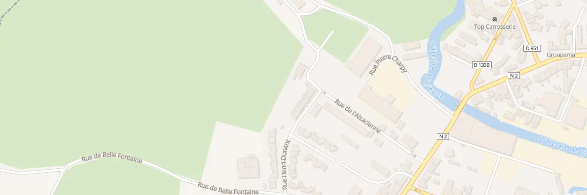 Plan du 24 Rue Alsacienne à Bazuel
