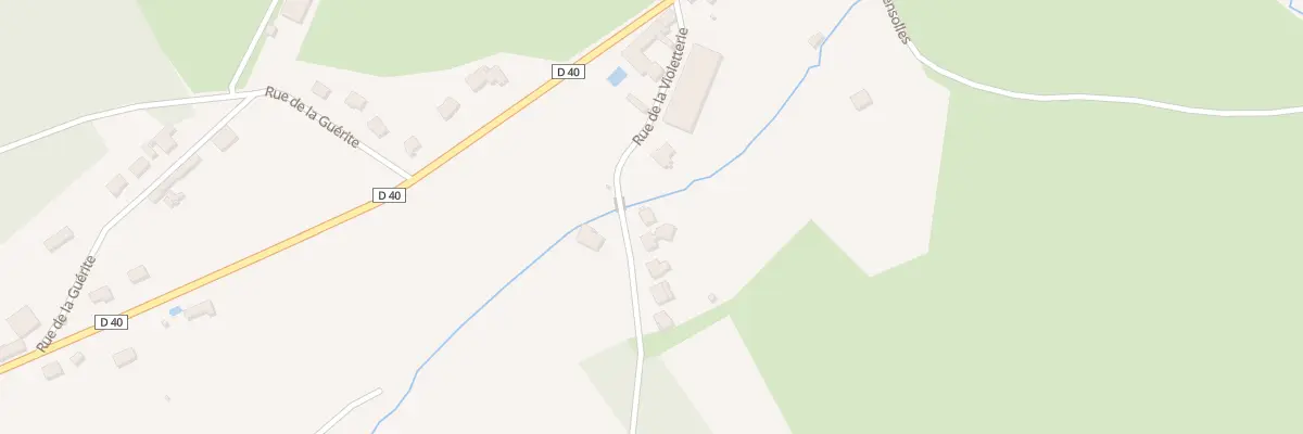 Plan du 181 Rue de la Violetterie à Moslins