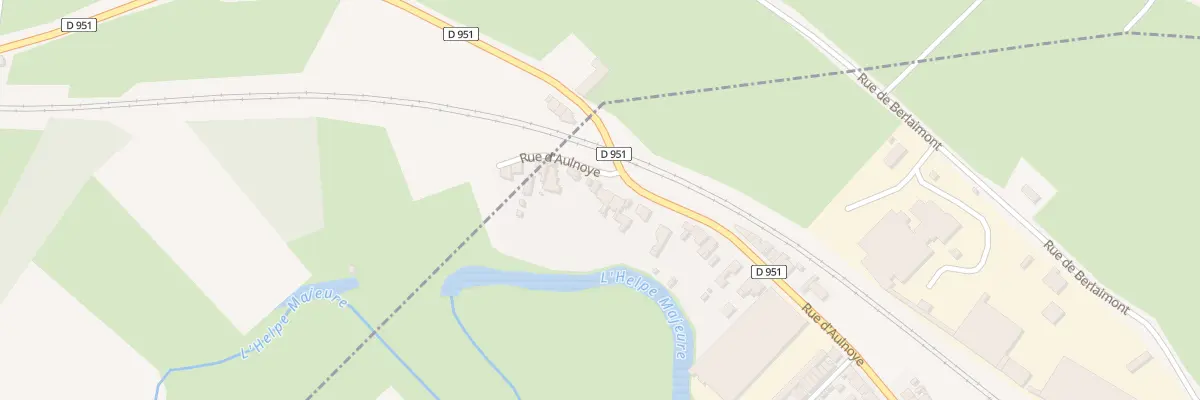 Plan du 57 Rue d’Aulnoye à Avesnes-sur-Helpe