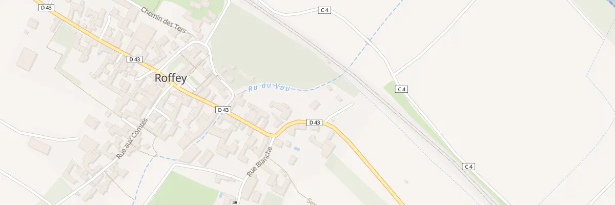 Plan du 19 Gr Grande Rue à Roffey