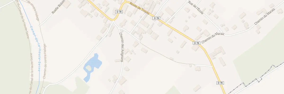 Plan du 1X Rue du Ruisseau à Droupt-Sainte-Marie