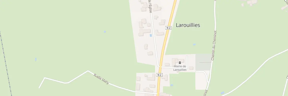 Plan du 5 Rue de l’Eglise à Larouillies