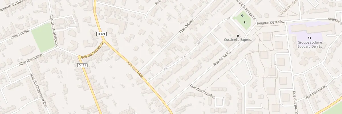 Plan du 22 Rue Odette à Hautmont