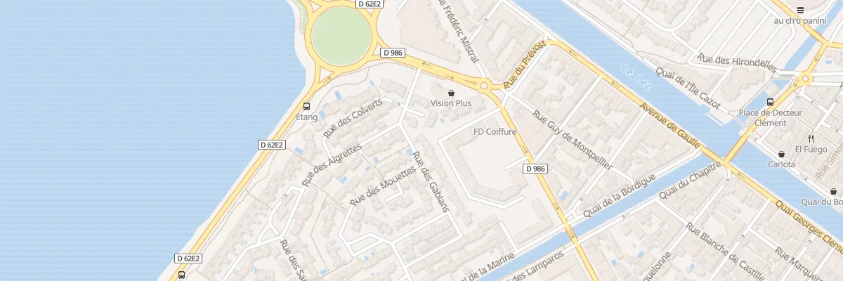 Plan du 11 Rue des Gabians à Palavas-les-Flots