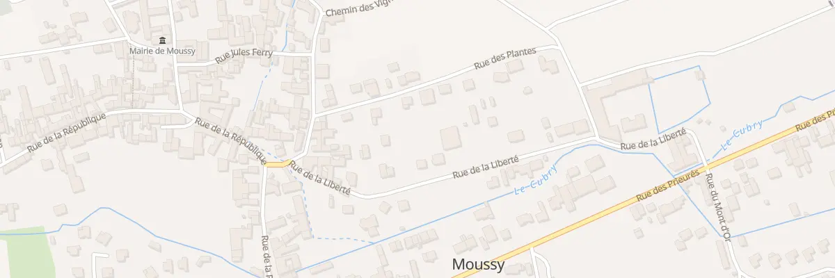 Plan du 15 Rue de la Liberté à Moussy