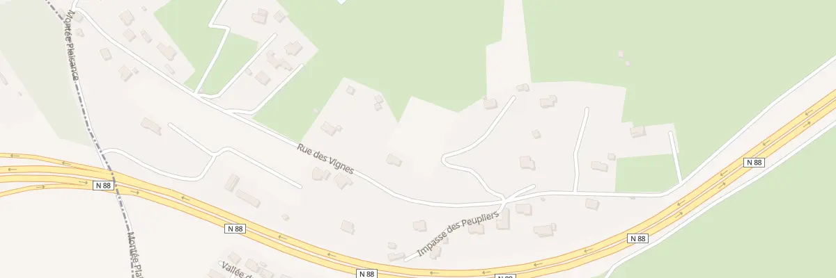 Plan du 20 Rue des Vignes au Chambon-sur-Lignon
