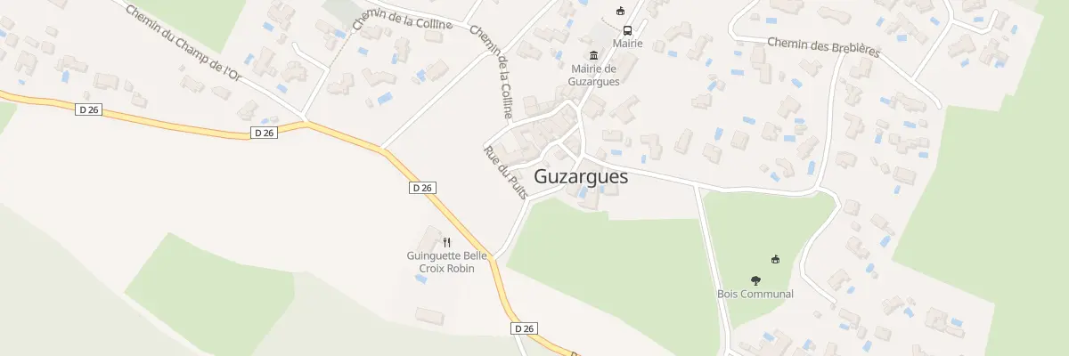 Plan du 4B Pl de l’Eglise à Guzargues