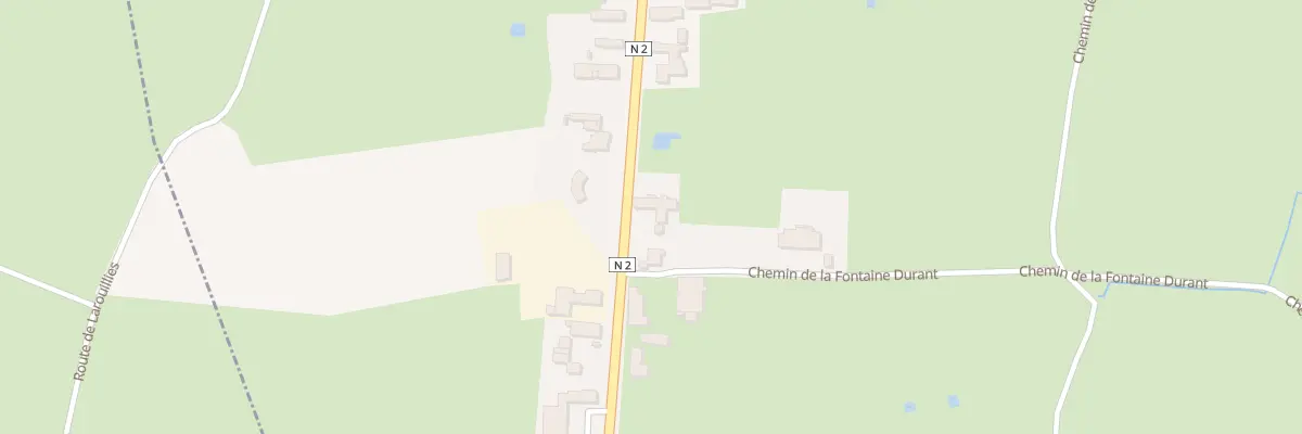 Plan du 49 N Rte Nationale à Larouillies