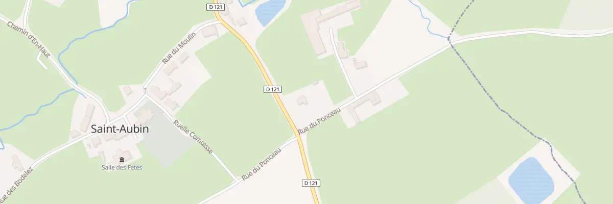 Plan du 7 Rue du Ponceau à Saint-Aubin