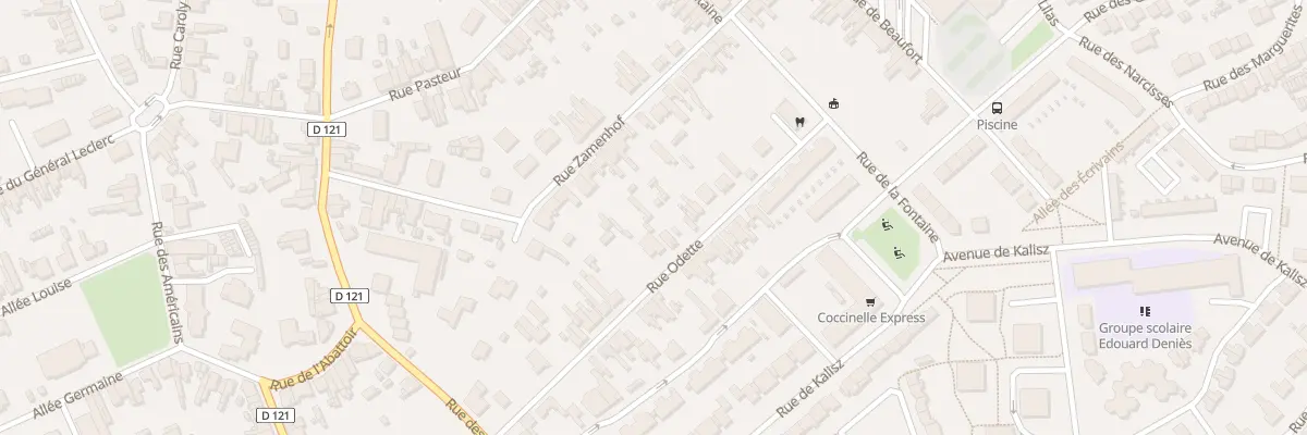 Plan du 39 Rue Odette à Hautmont