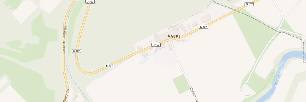 Plan du 25 Che des Horts - Hameau de Vabre à Sauteyrargues