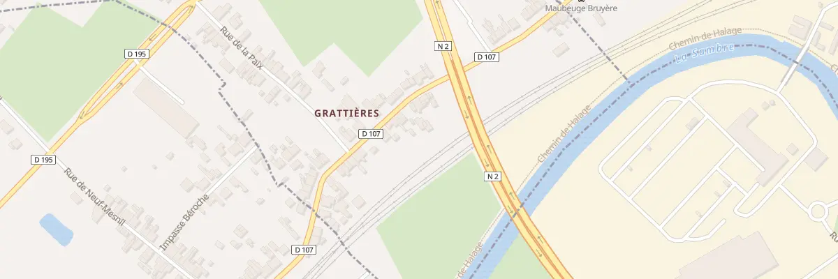 Plan du 34 Rue Lucienne Legrand à Neuf-Mesnil
