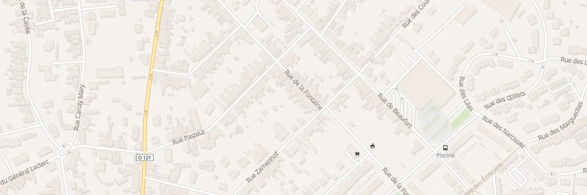 Plan du 80 Rue de la Fontaine à Hautmont