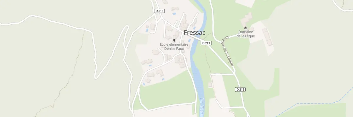 Plan du 5028 Baile et Bousquet à Fressac