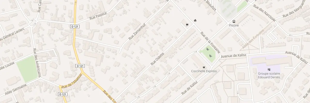 Plan du 37 Rue Odette à Hautmont