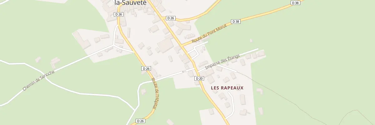 Plan du 190 Rte de Boën à Saint-Martin-la-Sauveté