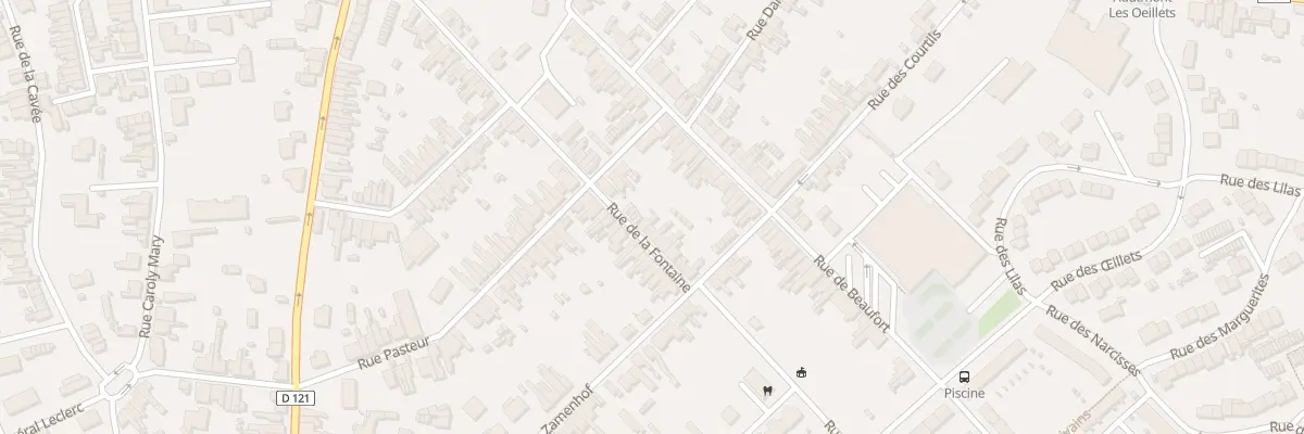 Plan du 69 Rue de la Fontaine à Hautmont