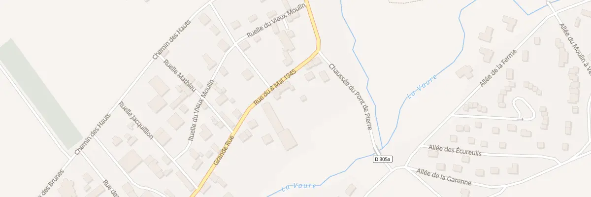 Plan du 24 Rue du Huit Mai 1945 à Connantre