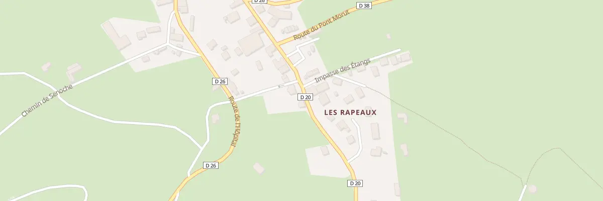 Plan du 250 Rte de Boën à Saint-Martin-la-Sauveté