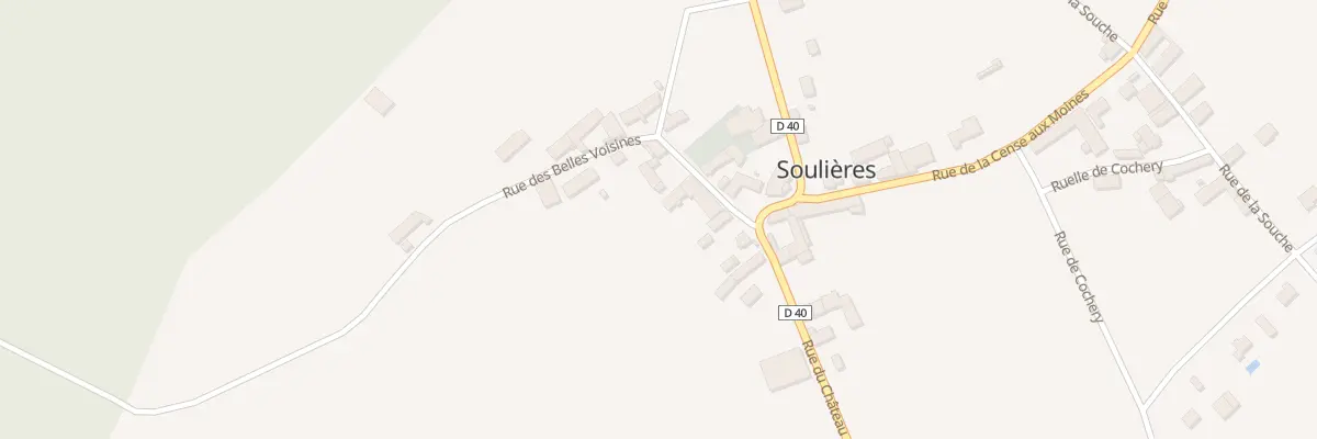 Plan du 5 Rue des Belles Voisines à Soulières