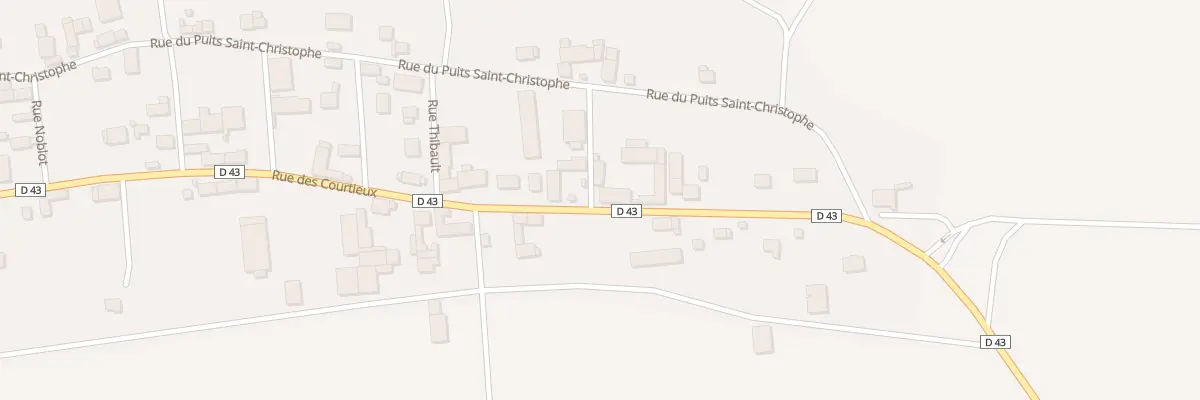 Plan du 85 Rue des Courtieux à Bannes