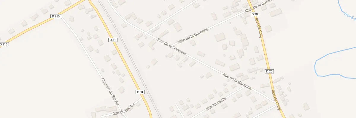 Plan du 13 Rue de la Garenne à Saint-Mesmin