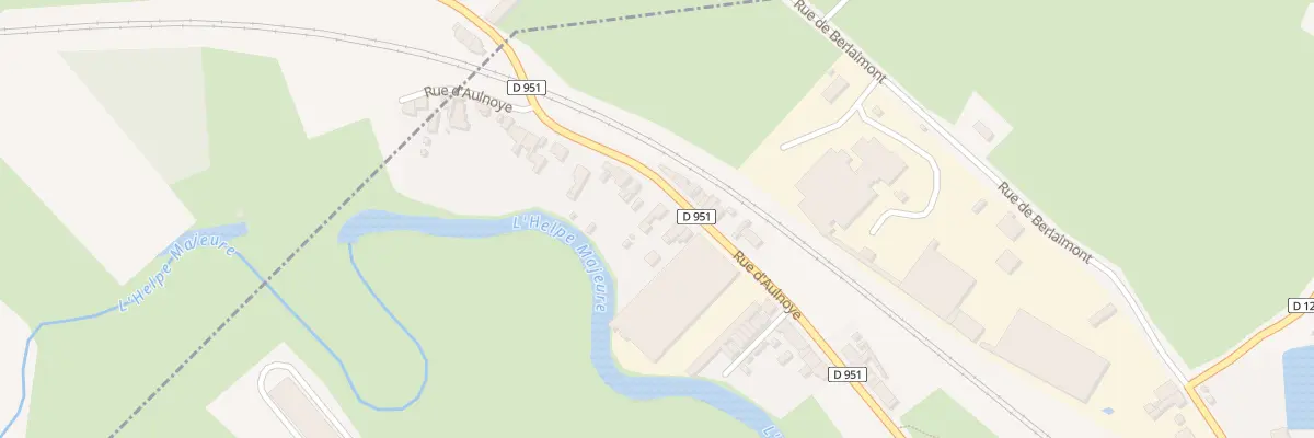 Plan du 41 Rue d’Aulnoye à Avesnes-sur-Helpe
