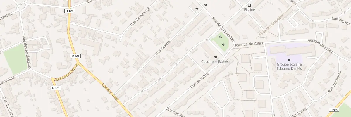 Plan du 1B Rue Denise à Hautmont