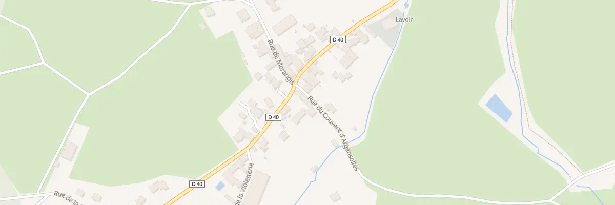 Plan du 11B Rue de la Mairie à Moslins
