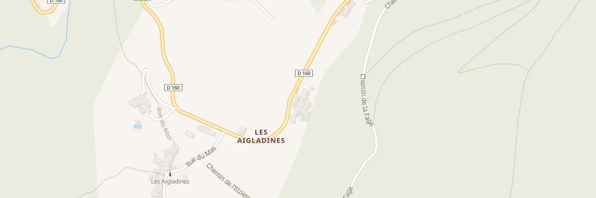Plan du 172 Rte de Saint Paul la Coste à Mialet