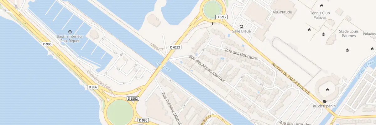Plan du 75 Rue des Algues Marines à Palavas-les-Flots