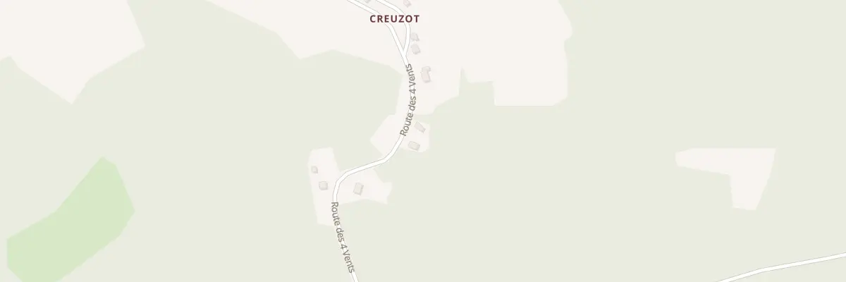 Plan du 74 Rte des 4 Vents à Chaumard