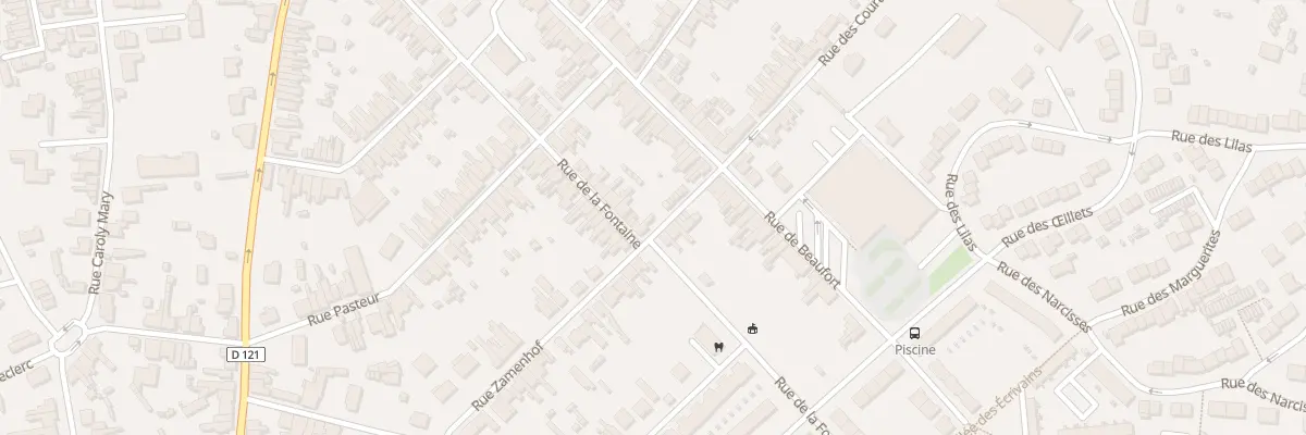 Plan du 79 Rue de la Fontaine à Hautmont