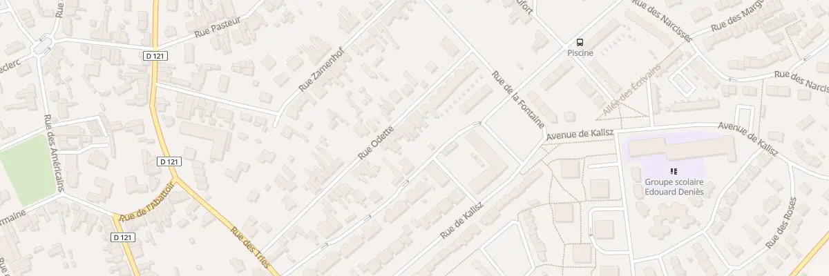 Plan du 60 Rue Odette à Hautmont