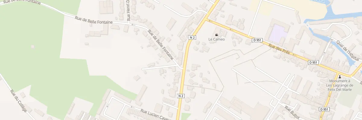 Plan du 63 Av du Pont Rouge à Avesnes-sur-Helpe