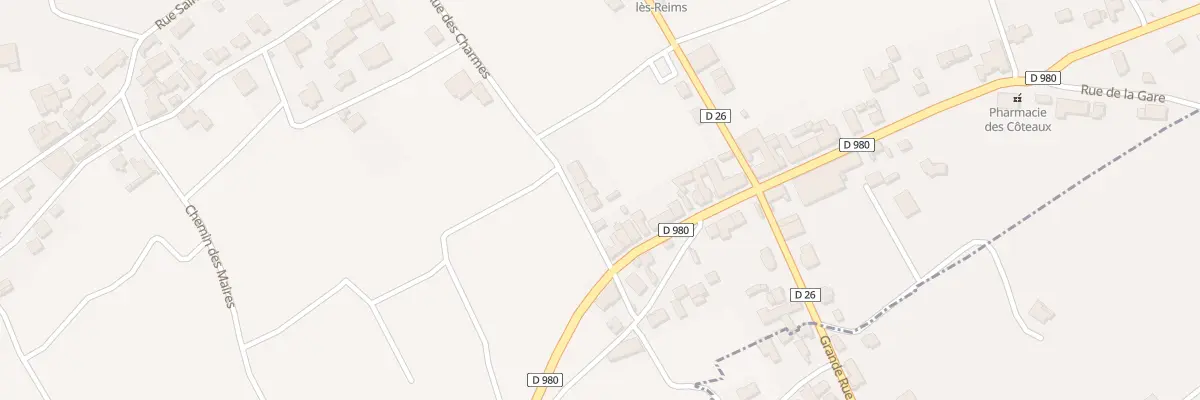 Plan du 4 Rue des Charmes à Pargny-lès-Reims