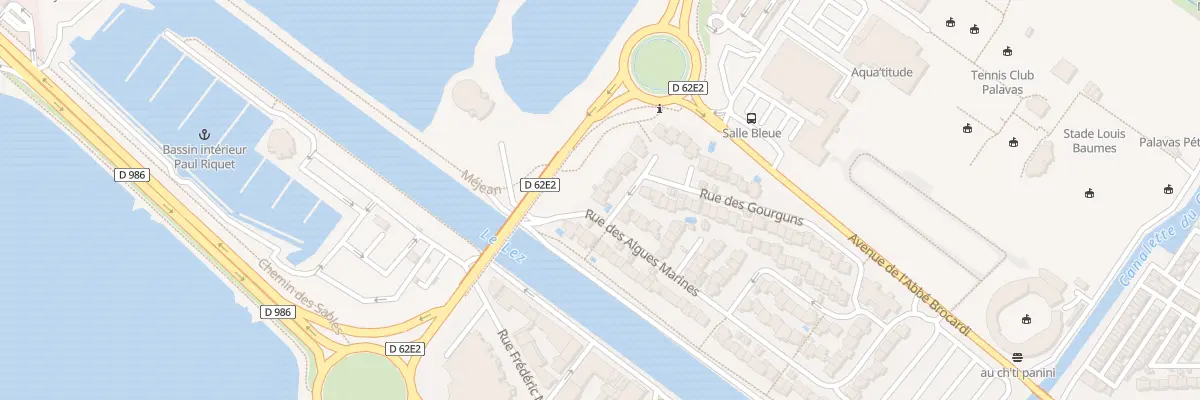 Plan du 32 Rue des Gourguns à Palavas-les-Flots