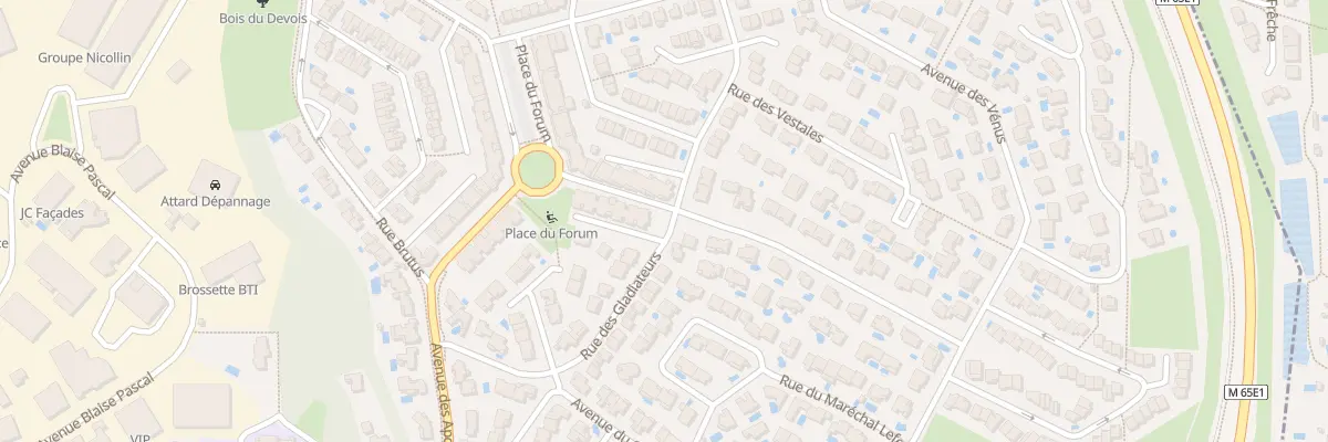 Plan du 13 Rue des Gladiateurs à Castelnau-le-Lez