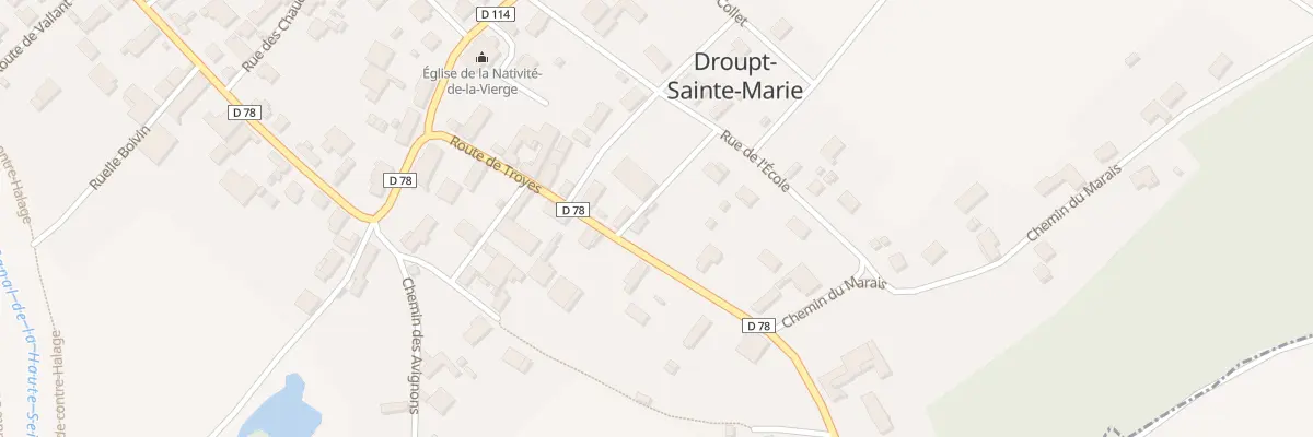 Plan du 11 Rte de Troyes à Droupt-Sainte-Marie