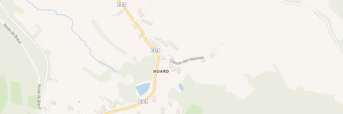 Plan du 5 Che des Méloises à Chaumard