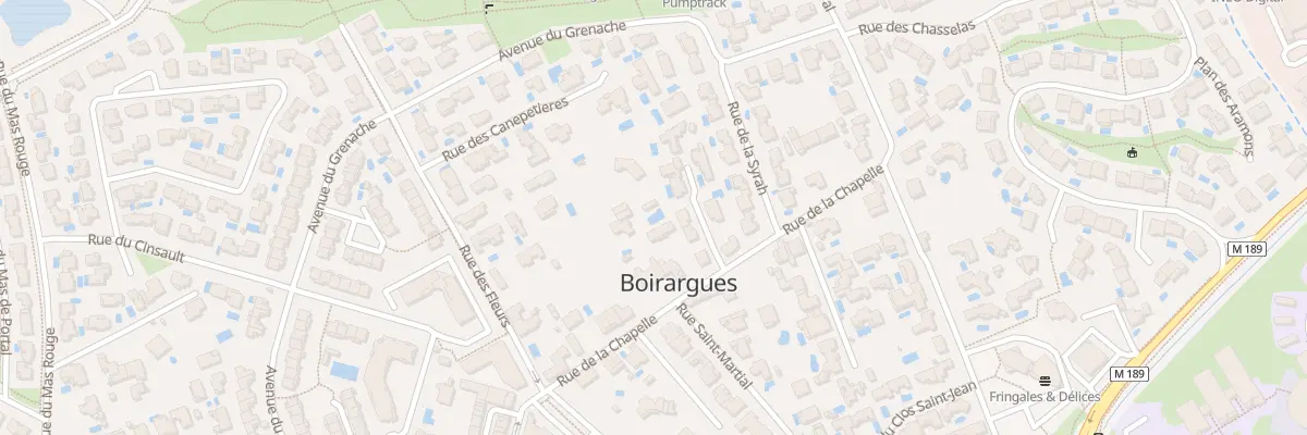 Plan du 121B Rue de la Chapelle à Lattes