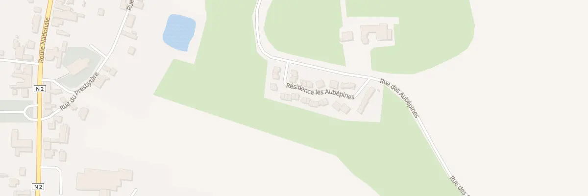 Plan du 7 Vc Residence Les Aubepines à La Flamengrie