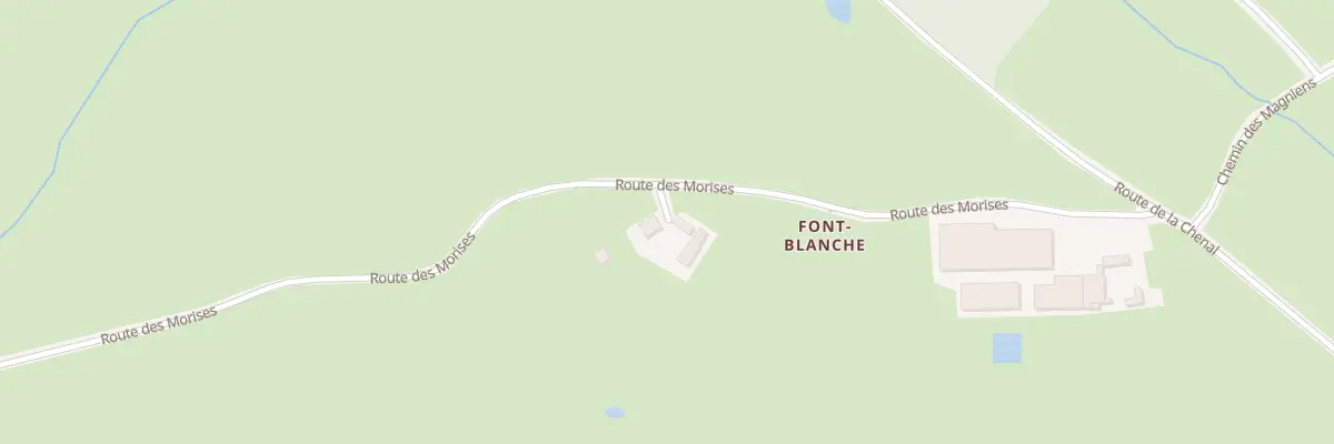 Plan du 371 Rte des Morises à Céron
