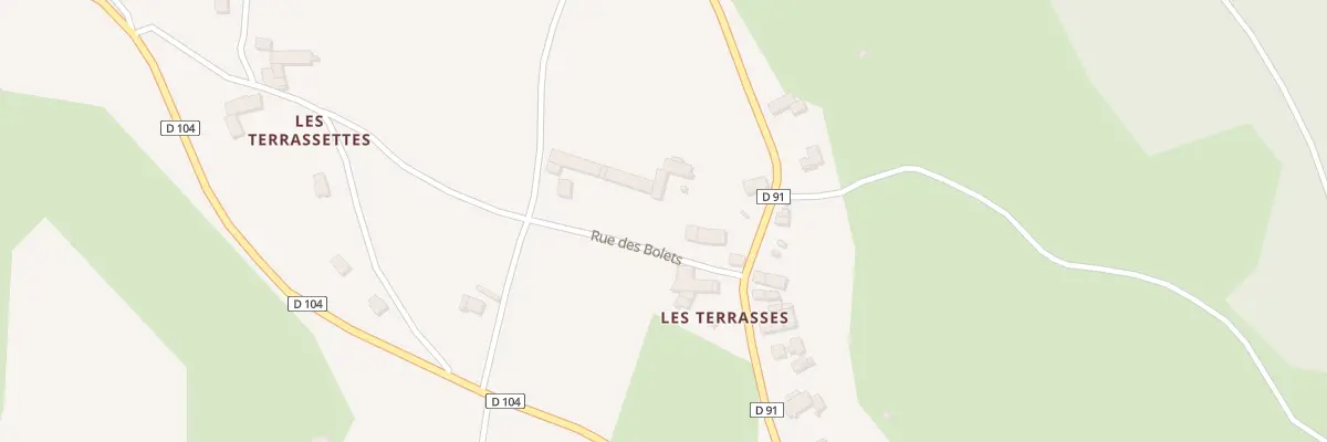 Plan du 64 Rue des Bolets à Usson-en-Forez
