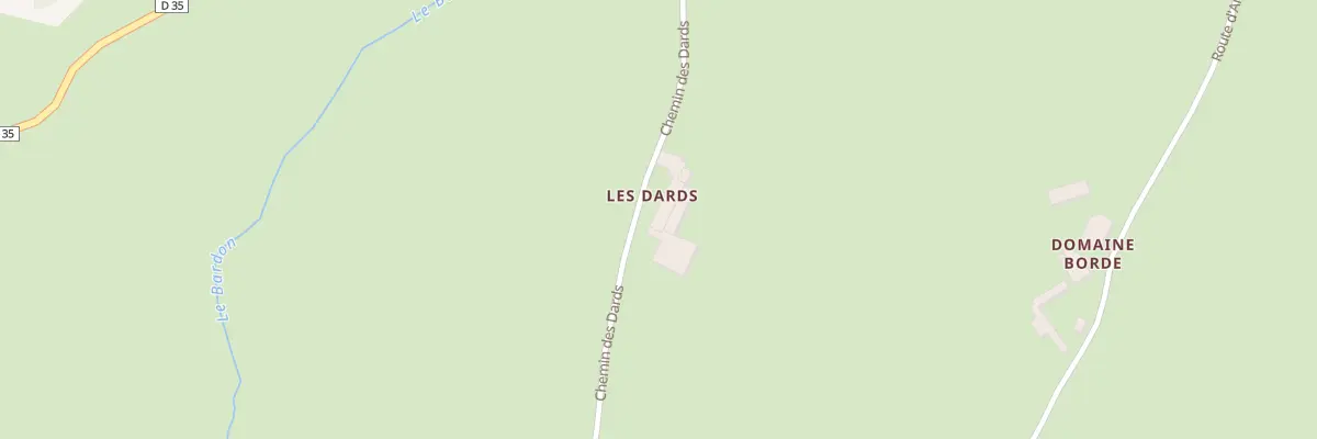 Plan du 5161 Domaine Ledard à Vivans