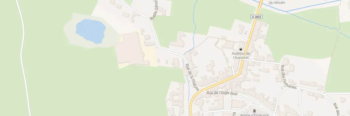 Plan du 11 Rue de la Filature à Étrœungt