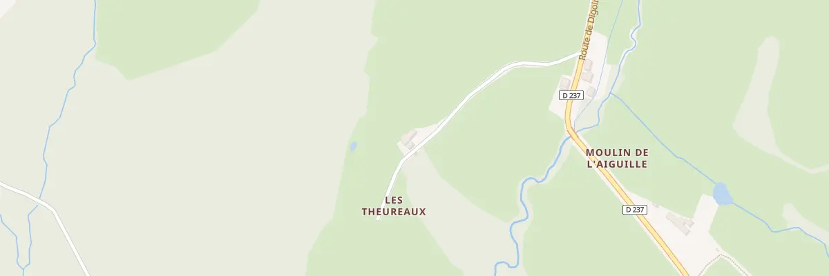 Plan du 1360 Rte de Digoin aux Guerreaux