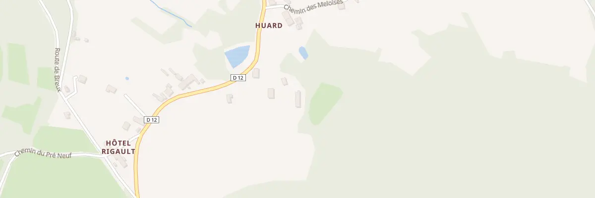 Plan du 125 Rte de Corancy à Chaumard