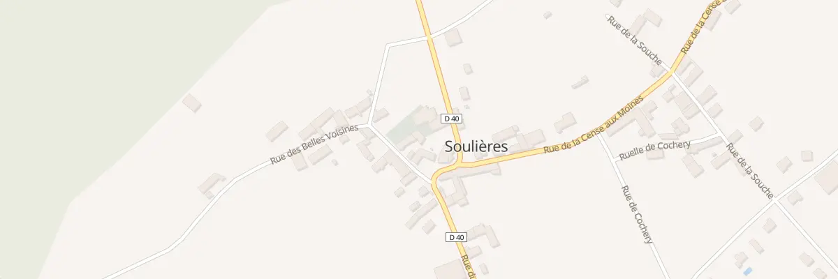 Plan du 4B Rue des Belles Voisines à Soulières