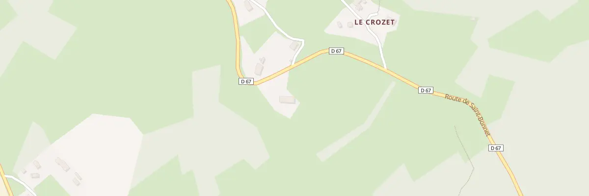 Plan du 5358 Sous le Crozet à Saint-Anthème